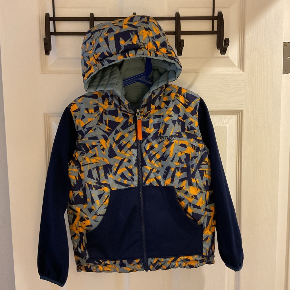 Marmot reversible full zip jacket size small warm winter rain snow insulated